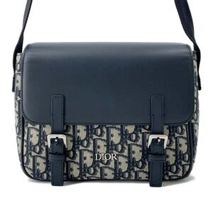 Christian Dior Messenger Bag Oblique Smooth Calfskin